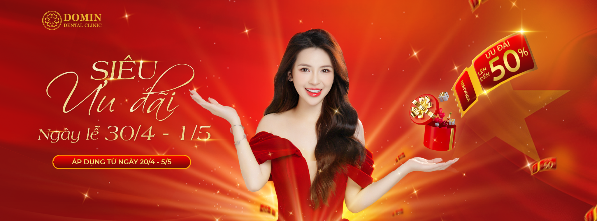 Giảm giá lên đến 50%
